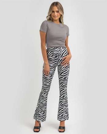Boyalı Gri Basic Crop Kadın Tişört MG1772