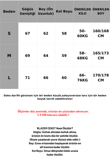 Beyaz Keten Blazer Kadın Ceket Mg2443