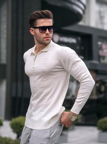 Ecru Knitwear Sweater 5606