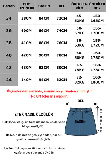 Madmext Antrasit Kot Etek MG2372