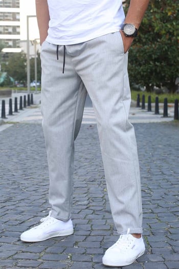 Gri Basic Erkek Pantolon 5486