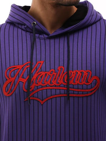 Kapşonlu Sweatshirt Mor 2825