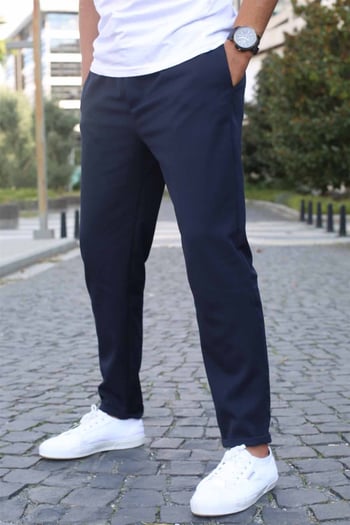 Lacivert Basic Erkek Pantolon 5486