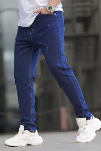 Füme Standart Fit Erkek Jean Pantolon 6375