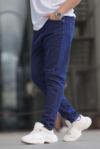 Füme Standart Fit Erkek Jean Pantolon 6375