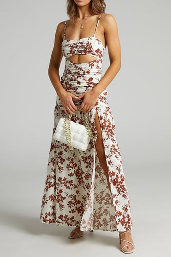 Mad Girls Desgined White Long Dress MG1420