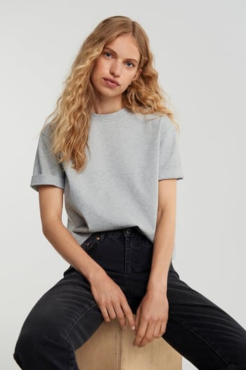 Mad Girls Gray T-shirt MG1284