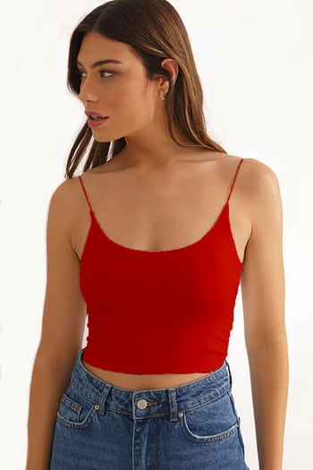 Mad Girls Kırmızı İp Askılı Büstiyer MG965