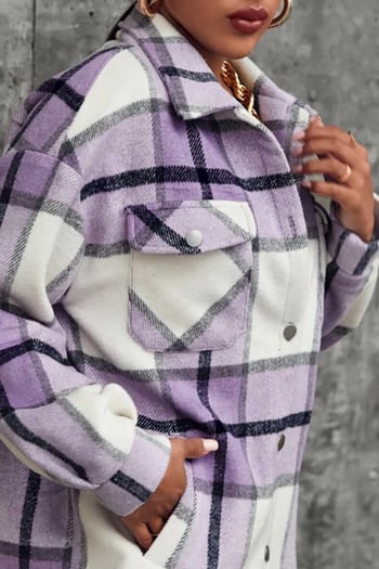 Mad Girls Black Oversize Women Lumberjack Shirt MG042