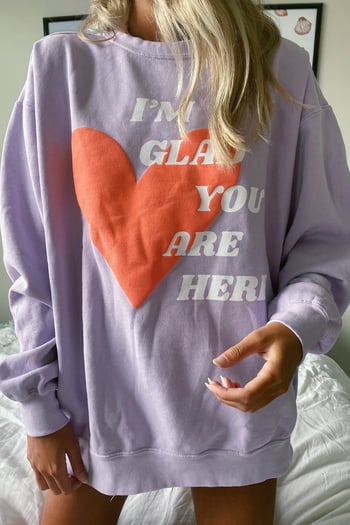 Mad Girls Lila Sweatshirt MG1224