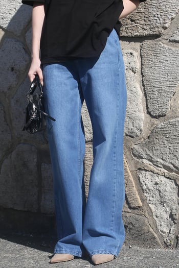 Mad Girls Mavi Palazzo Jean Mg1160
