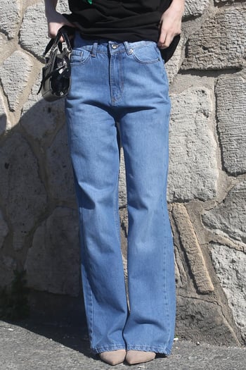 Mad Girls Mavi Palazzo Jean Mg1160