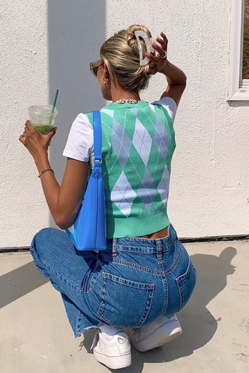 Mad Girls Blue Palazzo Jeans Mg1289