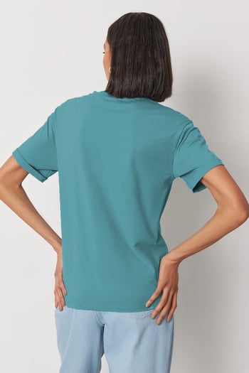 Mad Girls Blue T-shirt MG1351