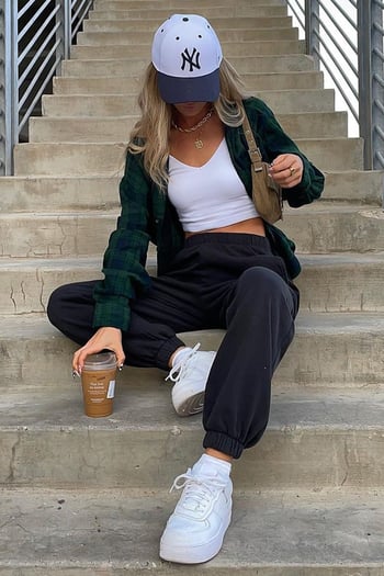 Mad Girls Siyah Kadın Eşofman MG290