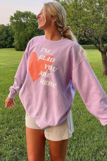 Mad Girls Lila Sweatshirt MG1224