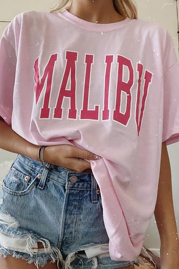 Mad Girls Pudra Kadın Tişört MG967