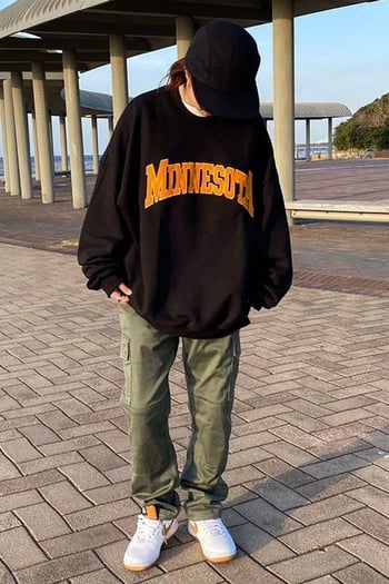 Mad Girls Black Sweatshirt MG1268