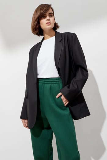 Mad Girls Green Sweatpants MG1353