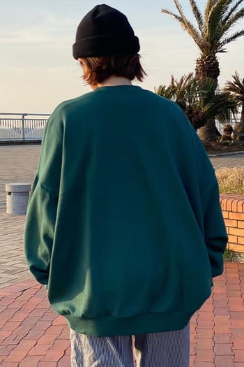 Mad Girls Green Sweatshirt MG1268