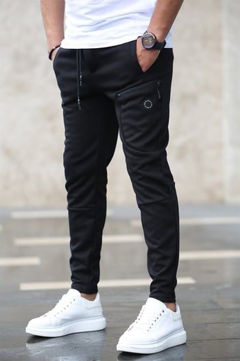 Madmext Basic Siyah Eşofman 4207