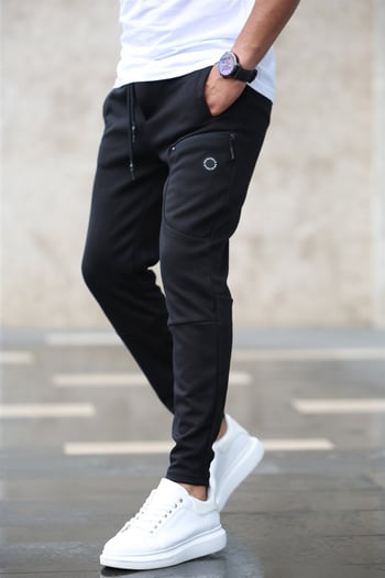 Madmext Basic Siyah Eşofman 4207