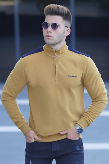 Madmext Hardal Erkek Sweatshirt 5155