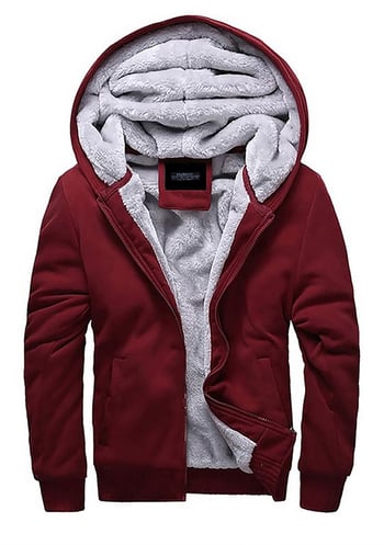 Madmext Men Maroon Cardigan 22377
