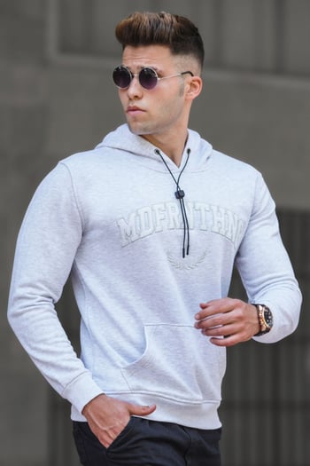 Madmext Karmelanj Kapüşonlu Sweatshirt 5289