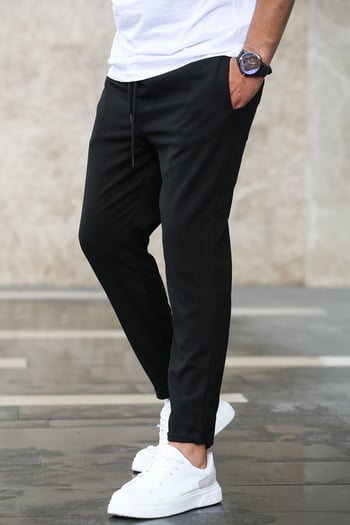 Siyah Basic Erkek Pantolon 4242