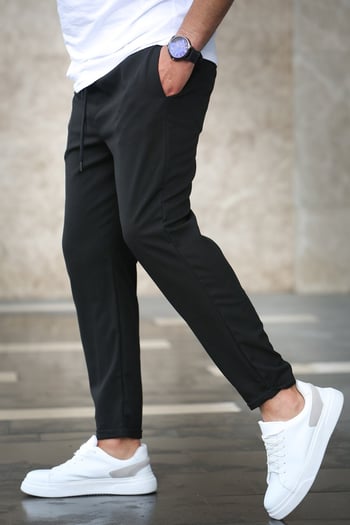 Siyah Basic Erkek Pantolon 4242