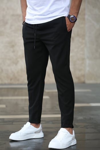 Siyah Basic Erkek Pantolon 4242