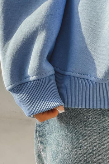 Mavi Bisiklet Yaka Basic Sweatshirt MG1559