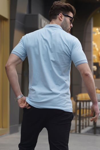 Mavi Regular Fit Erkek Polo Yaka Tişört 6105