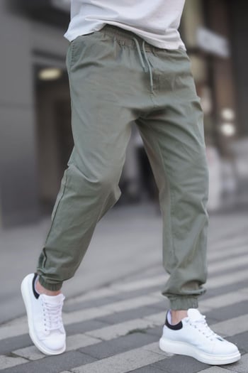 Mint Yeşili Relaxed Jogger Pantolon 6853