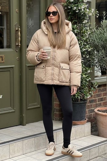 Beige Oversize Pocket Jacket MG1358