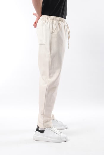 Madmext Bej Fit Kesim Erkek Pantolon E6558