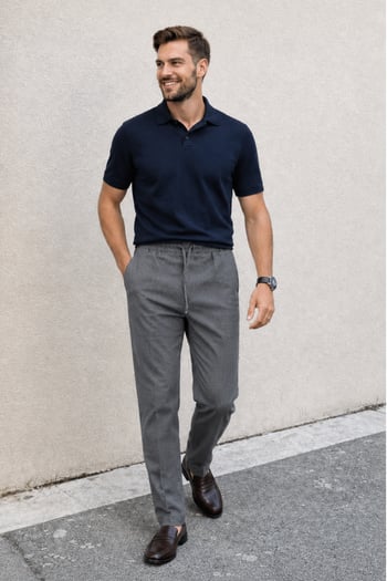 Füme Regular Fit Erkek Pantolon E6572