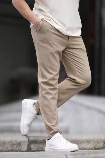 Taba Düz Paça Erkek Pantolon 6535