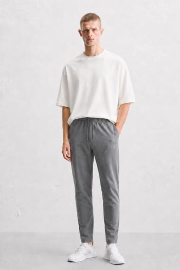 Füme Relaxed Erkek Pantolon 6510