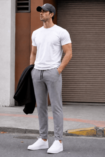 Füme Basic Waffle Kumaş Erkek Pantolon 6509