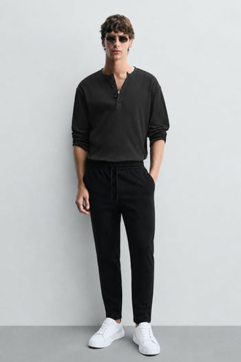 Siyah Basic Erkek Pantolon 4242
