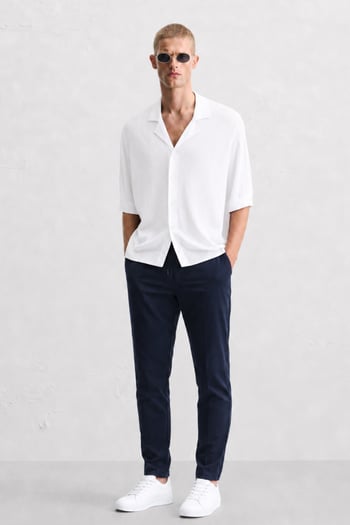 Lacivert Relaxed Erkek Pantolon 6510