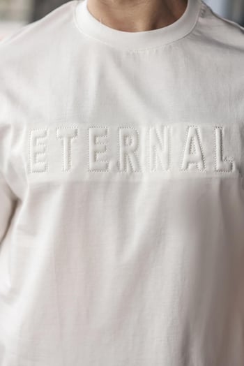 Beyaz Erkek Şort T-shirt Takım E7347