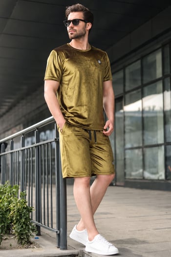 Madmext Khaki Tracksuit 4549