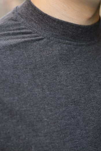 Antrasit Yarım Balıkçı Yaka Slim Fit Erkek Sweatshirt E7202