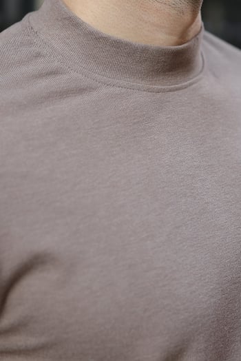 Vizon Yarım Balıkçı Yaka Slim Fit Erkek Sweatshirt E7202