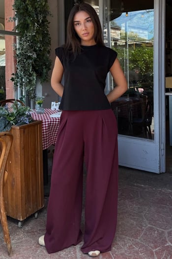 Siyah Vatkalı Basic Tişört MG2809