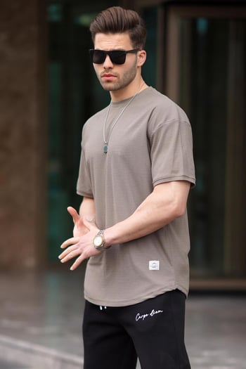 Vizon Basic Oversize Erkek Tişört 7012