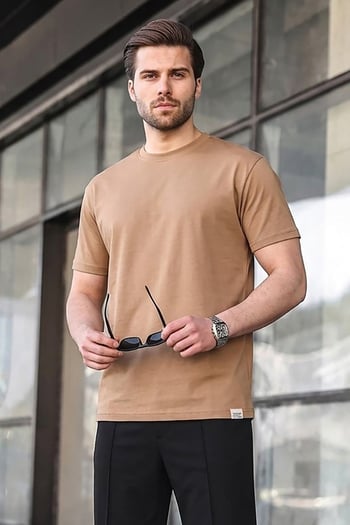 Vizon Regular Fit Basic Erkek Tişört 6131